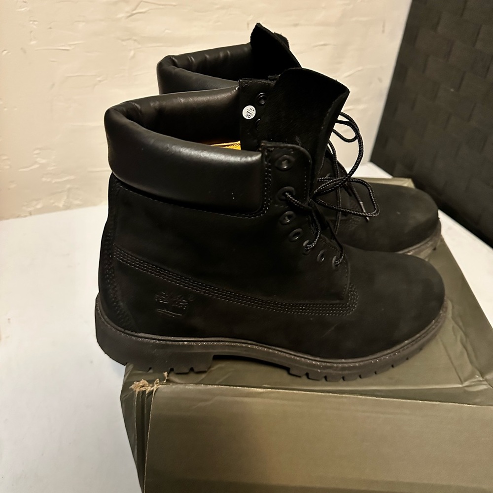 Timberland boots.